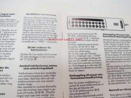 Philips AP NMT 4111 Bruksanvisning -matkapuhelimnen käyttöohjekirja ruotsinkielinen