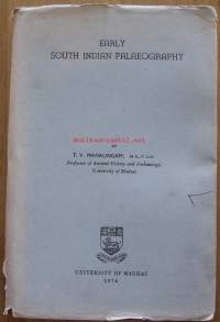 Early South Indian PaleographyMadras University archaeological seriesKirjoittajaT. V. Mahalingam