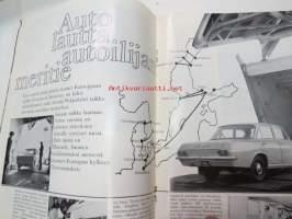 GM Katsaus 1964 nr 2, sis. mm; GM Tutkimuskeskus Detroit, Bochum valmistaa vain Kadettia, Ople Kadett mallisto, Autolautta - autoilijan meritie, Bedford mainio