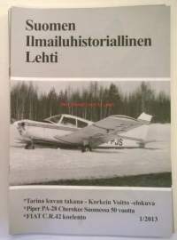 Suomen Ilmailuhistoriallinen Lehti 2013 no 1