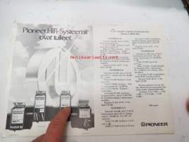 Pioneer Hi-Fi-Systeemit -myyntiesite