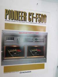 Pioneer CT-F500 Cassette Deck -myyntiesite