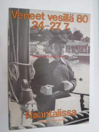 Veneet vesillä 80 (24.27.7.1980) Naantalissa -mainosplakaatti
