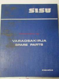 Sisu Spare Parts, varaosakirja BK-160 D TuKL - katso kuvista moottorien mallien merkinnät