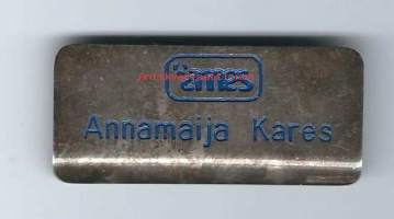 Ames -  rintamerkki hopeaa paino 17 g