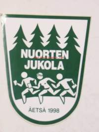 Nuorten Jukola Äetsä 1998-tarra