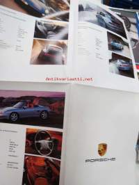 Porsche mallisto -myyntiesite, julisteeksi aukeava