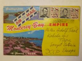 Greetings from Monterey Bay, California haitarikortti