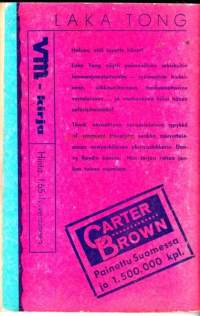 Carter Brown sarja N:o 60 - Laka Tong, 1965.
