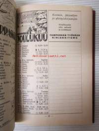 Työväen kalenteri 1924 XVII - Suomen sosialidemokraattisen puoluetoimikunnan julkaisema