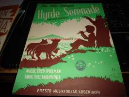 Den store Schlager- Hyrde-Serenade - Nuottivihko