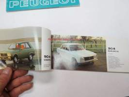 Peugeot 104, 304, 504, 604 1977 -myyntiesite