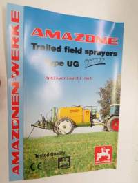 Amazone UG Power Trailed Field Sprayer -myyntiesite