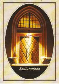 Janakkalan  kirkko - kirkkopostikortti paikkakuntapostikortti postikortti kulkenut -87