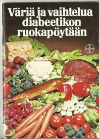 väriä ja vaihtelua dtabeetikon ruokapöytään 1979