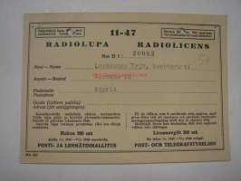 Radiolupa  1947