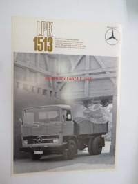 Mercedes-Benz LPK 1513 Frontlenker-Kipperfahrgestell 14,8 t / 21,6 t - 145 gr. HP nach SAE kuorma-auto -myyntiesite, saksankielinen