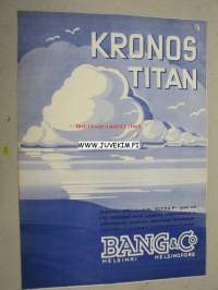 Kronos Titan / Bang &amp; Co -paperiteollisuuden mainos