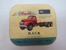 Mack - Paulig keräilykortti
