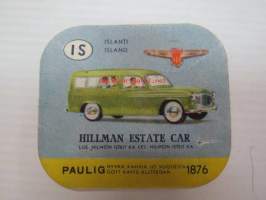 Hillman Estate Car - Paulig keräilykortti