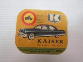 Kaiser - Paulig keräilykortti