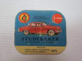 Studebaker - Paulig keräilykortti