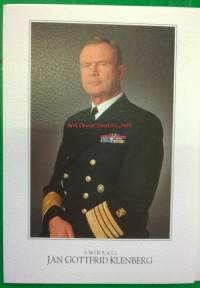 Amiraali Jan Gottfrid Klenberg- postikortti (kulkematon)