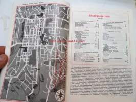 Turun opas ympäristöineen 1970-71 Åbo Guide med omnejd