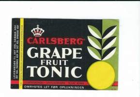 Grape Fruit Tonic  -   juomaetiketti