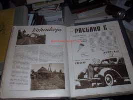 Suomen Moottorilehti 1937 vuosikerta 12 numeroa