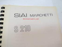 SIAI Marchetti S 210 airplane characteristics