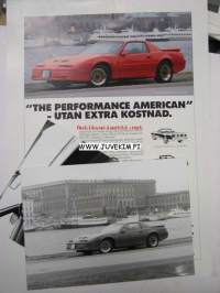 Pontiac Trans Am Firebird GTA -lehdistöesite ja valokuva
