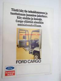 Ford Cargo juomajakeluauto -myyntiesite