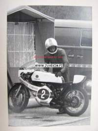 Jarno &quot;paroni&quot; Saarinen maailmanmestari 1972 -postikortti 1972 Salzburg 350 cc