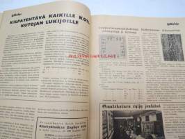 Kotikutoja 1935 nr 8 -käsityö- ja muotilehti, virkatut hatut -erikoisnumero