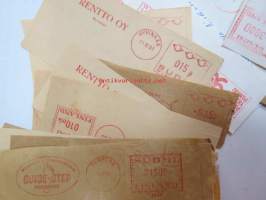 Erä postimaksukone- / frankeerausleikettä
