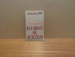 Klubbat på auktion 1984
