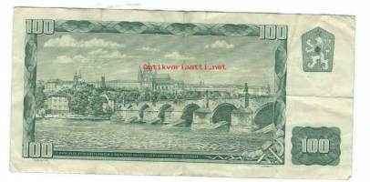 Tsekkoslovakia 100 Korun 1961  seteli