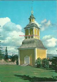 Kemijärvi vanha kellotapuli - paikkakuntapostikortti