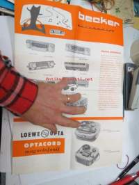 Loewe Opta televisioita / radioita / Optacord magnetofonit - Becker autoradiot -myyntiesite