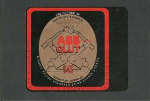 ABB Olut   - olutetiketti mainos