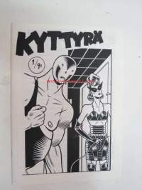 Kyttyrä 1991 nr 1 - Lehti sarjakuvasta