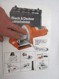 Black &amp; Decker sähkövinssi -myyntiesite