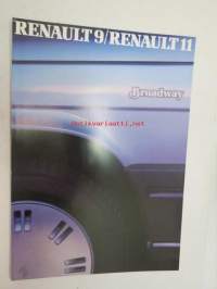 Renault 9 &amp; 11 Broadway 1986 -myyntiesite