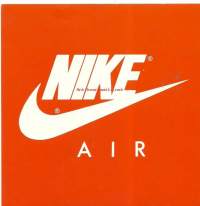 Nike air  - tarra 12x12 cm