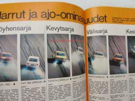 Tekniikan Maailma 1971 nr 14, sis. mm. seur. artikkelit / kuvat / mainokset; Vertailutaistelussa Japani-Eurooppa Datsun 1800 - Mazda Capella - Toyota Corolla -