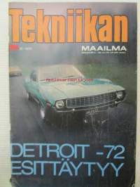 Tekniikan Maailma 1971 nr 15, sis. mm. seur. artikkelit / kuvat / mainokset; Koeammunnassa Valmet 220, BMW 2002 TII ja Audi Coupé S, Esittelyssä soutuvene Finmar