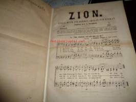 Zion. Andlig musik för hemmet, skolan och kyrkan (1867-1868 koottu vuosikerta)