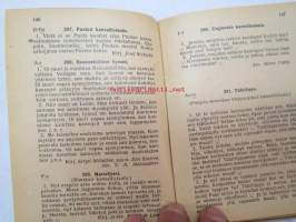 Kansanopiston laulukirja (ex. Kustavin Maatalouskerhoyhdistys - kirja nr 2) - sanapainos (liittyy kahdeksanteen uudistettuun v. 1947 ilmestyneeseen nuottipainokseen