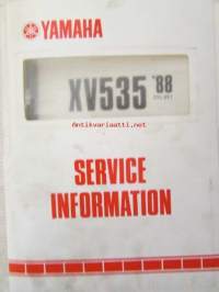 Yamaha XV535 &#039;88 (2YL-SE-1)  Service Information - Tehtaan alkuperäinen, huolto-ohjeita sis. sähkökaaviot (Ei huolto-ohjekirja)